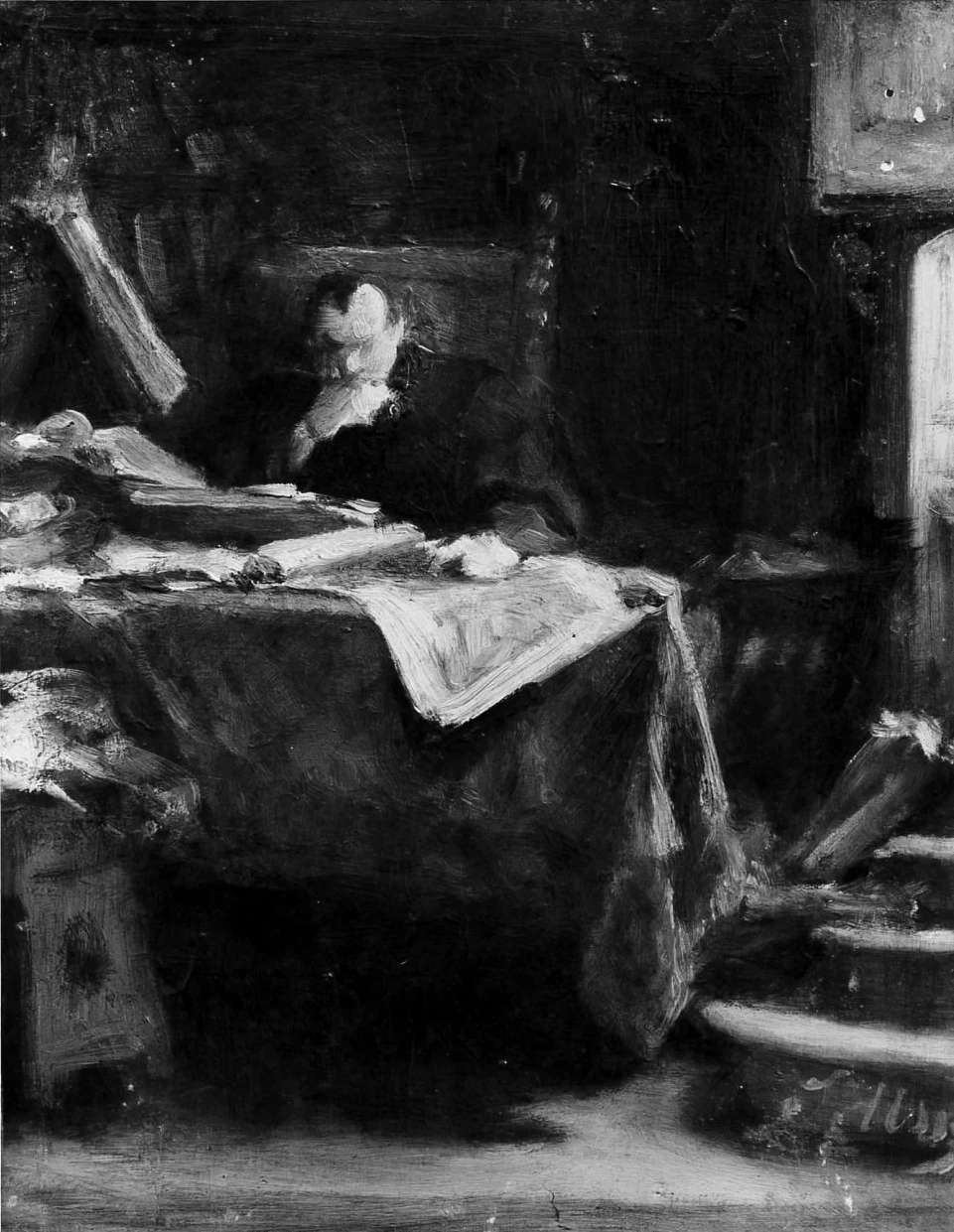Stefano - Ritratto di Nicolò Macchiavelli nel suo studio, Gallerie degli Uffizi, Galleria d’arte moderna, Firenze